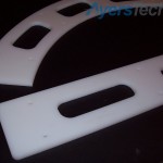 UHWM Platic Wear Rails Waterjet Machined