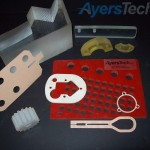 Variety of Polymers Waterjet Cut